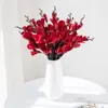 Декоративные цветы искусственное магнолия букет домашний декор свадьба рождественские вечеринки поставляют пографии