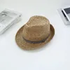 Berets golexury kobiety fedoras słomy kapelusz letni rodzic-dziecko mężczyźni brytyjscy jazz podróż słońce plaż