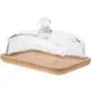 Dijksiesets van huishoudelijke dessertlade Cake Pan Makte Bord Glass Western Butter