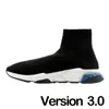 Sock Designer Men Casual Shoes Womens Speed ​​Trainer Socks Boot Speed ​​Shoe Runners Runner Sneakers Knit Women 1.0 2.0 Walking Triple Black White Red Lace Sports