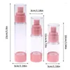 Storage Bottles 15/30/50ml Nordic Portable Vacuum Press Type Spray Bottle Travel Cosmetic Separate Refillable Bottling