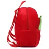Sacs à dos en peluche mignonne la fraise en peluche sac à dos caricaturé animal mini sac à école sac de bonbons