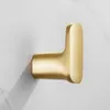 Brass Robe Hooks Bath Towel Round Coat Wall for Bathroom Bedroom Kitchen 240428