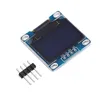 0,96 pouce IIC série 4pin blanc / bleu / jaune module d'affichage OLED bleu / jaune 128x64 12864 Carte d'écran LCD pour Arduino Oled