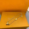 Luxe merk ketting hangers ontwerper mode sieraden man cjeweler brief vergulde gouden zilveren ketting voor mannen vrouw trendy tiktok hebben kettingen sieraden