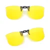 Occhiali da sole clip polarizzato su occhiali da prescrizione a forma di gatto a forma di luce ultra illuminata solare uv400 comode sfumature