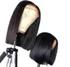 أزياء Dign 8 بوصة الدانتيل الإغلاق الأمامي القصير wig wholale مباشرة الشعر البشري bob peruvian wigs24841911248362