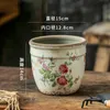 VASE HOME RETRO FRANCE CERAMICO FLOORE POTTO DECORAZIONE DESKTOP BRIMPO SUGGERIMENTO CREATIVO COURYARD OUTDOOR SORO