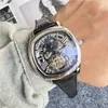 Watch watches AAA Watch Mechanical Watch Mens Watch Swiss New Tourbillon Fully Automatic Hollow Mechanical Watch Business Belt Watch