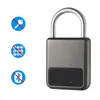 Padlock de impressão digital SMART SMART SMART CHAVE Locker de impressão digital Bloqueio Anti-roubo USB Charge for Bike Gym Locker Luggage 240422