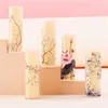 Storage Bottles 3.5g Empty Lip Gloss Tube 3D Flower Painting Printed Container Refillable Bottle Lipstick Holder For DIY Cosmetic