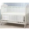 Draagbare babybed bumper hek COT beddengoed accessoires kinderkamer decor knoop ontwerp geboren wieg 240418