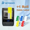 Detanger DP23 58 mm draagbare slimme thermische printer voor kabellabelmaker BT Barcode QR Code Sticker Cable Tag Printer 240416