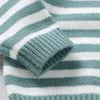 Vêtements Ensembles de vêtements de bébé ensemble tricot né pour fille née garçon à manches longues pantalon de pantalon d'hiver d'hiver d'automne