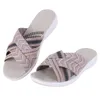 Chaussures décontractées Summer Femme's Slipper Outdoor Open Sandal Trend Trend glisse de plage chaussure femelle Femme Brestable Confortable