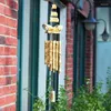 Decorative Figurines Bamboo Wind Chimes Pendant Balcony Outdoor Yard Garden Home Decor Antique Windbell Handmade Windchime Indoor Wall