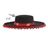 Berets Sombrero Hat Party Hats Po Props Diade Muertos Luau Festival D46A