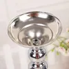 Candlers Silver Metal Stand Fleurs Vase Vase Candlestick comme plomb Candelabra Candelabra Mariage / table Centres de table