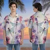 Casual shirts voor heren Dragonfly Graphic voor mannen Kleding Dier 3D Gedrukt Beach Shirt Funny Insect Rapel Blouse Women Blouses Boy Tops