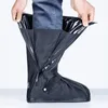 Couvre-chaussure de pluie Protecteur Promotion imperméable Rubber sans glissement non glissade Résistantes de pantoufles de jardinage Boots Riding High Tube 240422