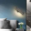 Lâmpada de parede 8w vendendo quarto de cabeceira rotatável ângulo de luz ajustável Iluminação de corredor de decoração de LED interno