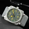 Titta på Watches AAA Good Selling Luxury Leisure Multifunktionell Mechanical Watch Business Belt Mens Square Watch