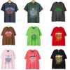 Spider T-shirt Men Designer Tshirt numéro 55555 étoiles en mousse imprimé haute qualité coton rose rose vert tshirts Tredy Couple Tee Tee Voose