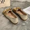 Casual Shoes 2024 Spring Autumn Woman Flat Sole Single British Style Fashion Microfiber Leather Women's Causal Loafers