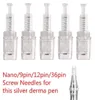 Byt ut 912243642Nano NC260 Micro Needle Cartridges Skruv Tips för laddningsbar Derma Pen Dr Pen Anti Spot Skin Rejuvenation9177309