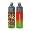 Oryginalny Sunfire Shisha Hookah 15000 Puff Tornado 9000 Pro jednorazowe Vapes 20 ml ładowna bateria Big Puffer Vaper RGB Lekkie zaciągnięcia pasek VS Puff 15k 12k 10k 9k W FR EU