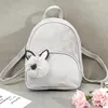 حقيبة ظهر مخصصة على ظهره على Backpack Flannel Travel Bag Student Shopping أي اسم Plush Girls Gift