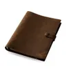 viajantes artesanais notebook notebook marrom diário de couro genuíno de couro de couro