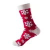 Donne calzini unisex natalizio cotone colorato di zenzero di spigoli da neve calze per le vacanze
