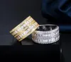 Designer Ring Schmuck Braut Hochzeit 17 Designs Love Silber Gold Weiß AAA Kubikzirkonia Größe 69 Südameras