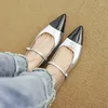 Dress Shoes Pointed Single Shoe Upper With Color Blocking Design Simple Comfortable And Breathable Banquet Wedding