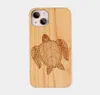 Neue Produkte Schöne Lasergravur Mobilfunkkoffer Blank Holz TPU -Rahmen -Telefonabdeckung für iPhone 13 14 15 für Apple 122613332