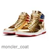 Med Box T Trump Basketball Casual Shoes The Never Surrender High-Tops Designer 1 Ts Running Gold Custom Men Outdoor Sneakers Comfort Sport Trendy Lace-Up Outdoor