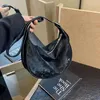 Shoulder Bags Women's Leisure Solid Color Commuter Bag 2024 Atmosphere Feeling Film Fashion Korean INS One Crossbody