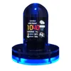 Bordklockor Glow Tube Clock Smart WiFi Automatisk uppdatering Digital prydnad RGB Färg Skärm Testmätningsutrustning Delar Tillbehör