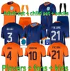 Netherlands Football Jersey Memphis Coupe d'Europe 24 25 Holland Club Soccer Jersey de Jong Virgil Dumfries Bergvijn Klaassen Blind de Ligt Men Kid Kit Kit Football Shirt