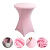 Tafelkleed westerse wereld Wedding Cover Cocktail Spandex Round High Bar Lycra Verjaardagsfeestje Show El Decoratie