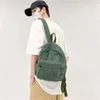 Torby szkolne japońskie plecak dla kobiet Corduroy School to koreańska wersja retro i minimalistyczna mini dla wysokich uczniów