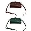 Shoulder Bags Fashion Design Girls Small Women PU Leather Solid Color Messenger Bag Vintage Ladies Purse