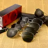 Sonnenbrille AO Mann Amerikaner Armee Militärpilot optische Luftfahrt Sonnenbrille Frau Vintage Oculos Fahren