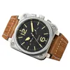 Watch watches AAA Mens High Quality Fully Automatic Mechanical Five Needle BR Home Belt Watch Mens