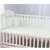 Draagbare babybed bumper hek COT beddengoed accessoires kinderkamer decor knoop ontwerp geboren wieg 240418