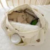 Grande maternité Pack Baby Diaper Sac pour maman poussette Organisateur Organisateur Portable Sacs fourre-tout voyage Messager changeant 240416
