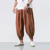 Bolubao Spring Men Loose Harem Pants китайский белье избыточный вес высокого качества повседневных брендов негабаритные брюки мужчины 240422