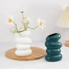Vasen spiraler Plastik Vase nordische kreative Blumenarrangement Pflanzen Topf Korb lebende Schlafzimmer Heimdekoration