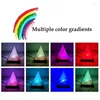 Lampade da tavolo a led USB Pyramid Sale Crystal Crystal Atmosfera decorativa